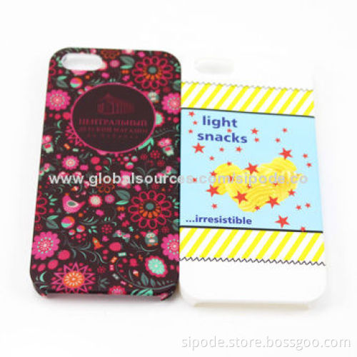 Water transfer print hard cases for iPhone 5/5S